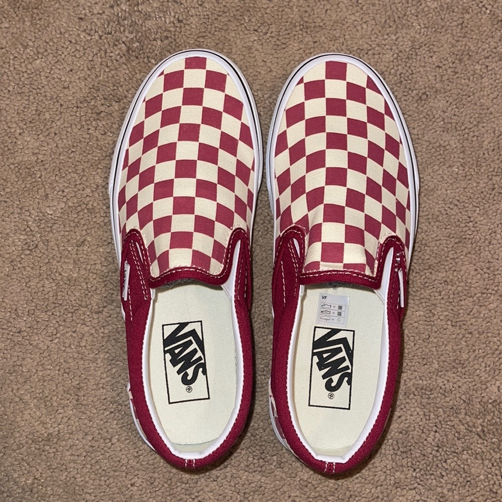 Checkerboard Classic Slip-on Vans